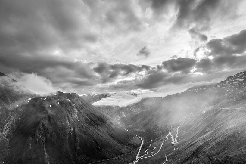 Der Furkapass Schweiz von Patrick van Lion