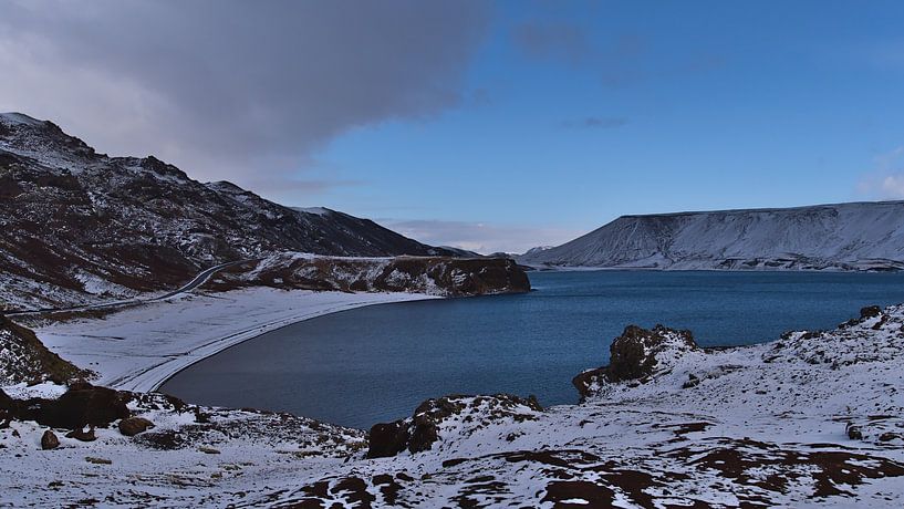 Reykjanes in de winter van Timon Schneider