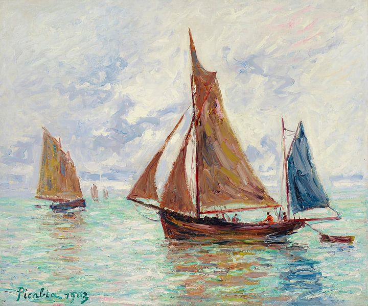 Francis Picabia - Bateaux de pêche par Peter Balan