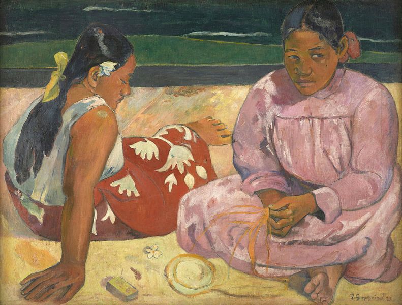 Tahitian Women on the Beach, Paul Gauguin by Masterful Masters