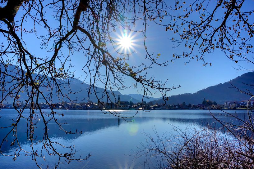 Bergzicht op de Tegernsee van Roith Fotografie