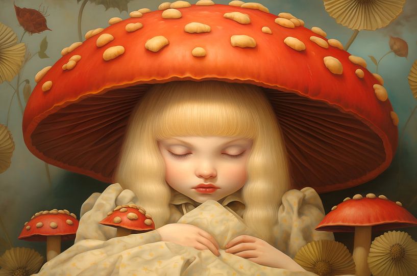 The Toadstool Girl by Heike Hultsch