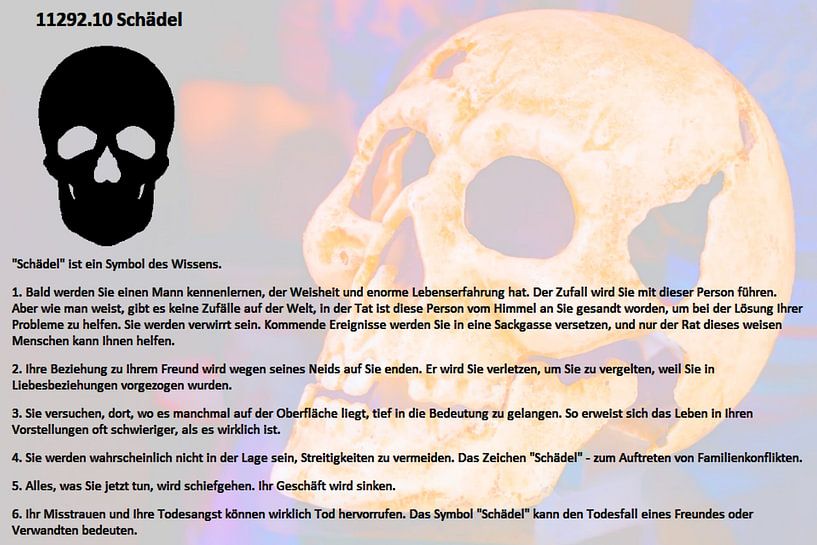 Schädel 11292.10 von Vladimir Zykunov