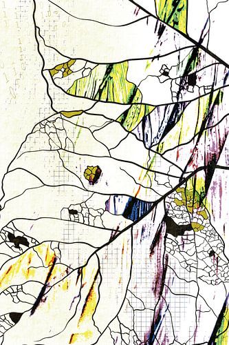 'Naked leaves' Digital art