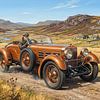 Durch die Highlands mit dem Hispano-Suiza von DeVerviersBelgium