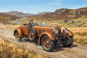 À travers les Highlands avec l'Hispano-Suiza