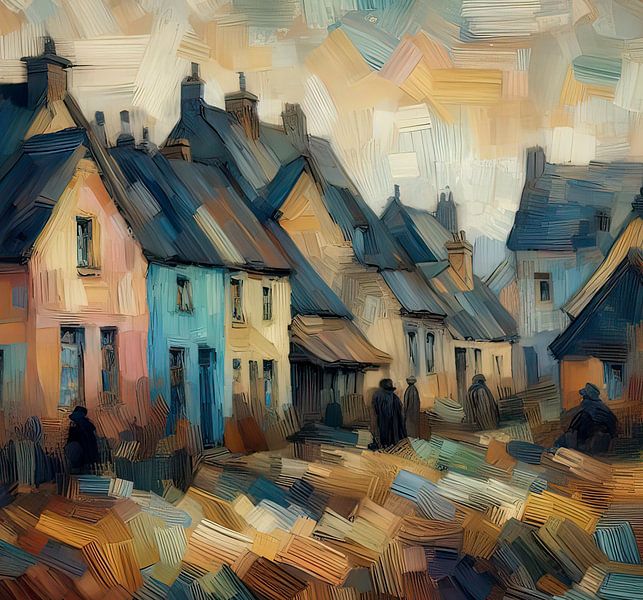 Lonely village by Kay Weber