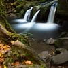 Chute d'eau dans la forêt sur Mark Bolijn