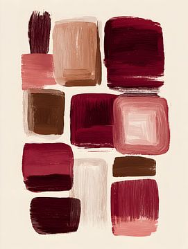 Blokken in Bordeaux van Gypsy Galleria