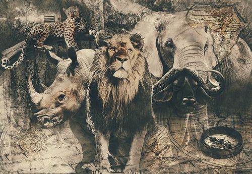 The big five by Bert Hooijer