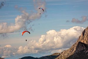 Gleitschirmfliegen in den Dolomiten
