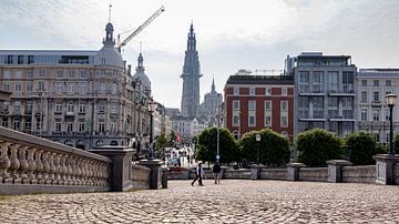 Blick durch Antwerpen