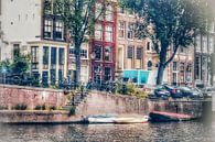 Amsterdamer Kanalatmosphäre von Shirley Douwstra Miniaturansicht