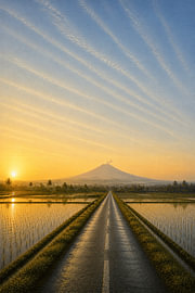 Minimalistischer Morgen auf dem Weg zum Mount Semeru I Indonesien I Halbabstrakt