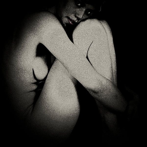 Femme nue - Étude de Jana par Jan Keteleer