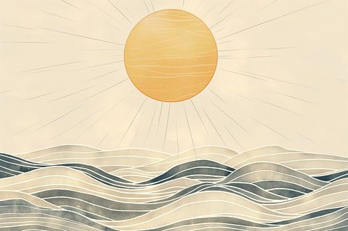 Abstrakte Landschaft