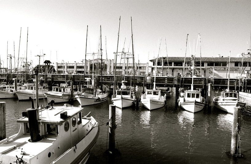 Bateaux NB, San Francisco, Californie van Samantha Phung