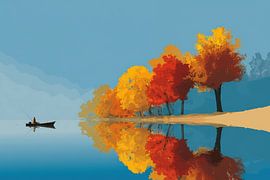 stilte van de herfst van LidyStuit