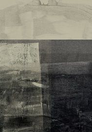 Perfect space. Minimalist abstract landscape. by Dina Dankers