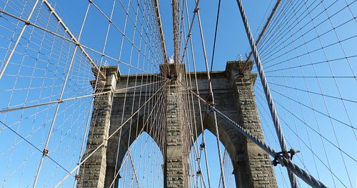 Brooklyn Bridge New York by Josina Leenaerts
