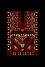 Tatreez ornament template 91 by Richard Laschon