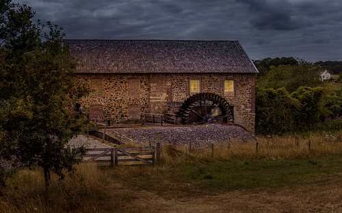 Abendfoto der Volmolen in Epen von John Kreukniet