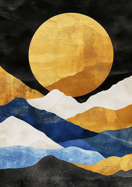 Golden sun over Bergen by Niklas Maximilian