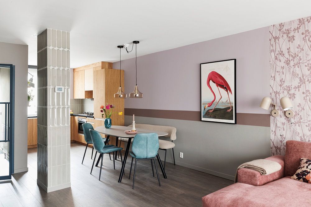 Flamant américain, original 