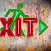 Exit sign van Humphry Jacobs