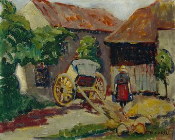 Emily_Carr - Bretonischer Bauernhof von Peter Balan