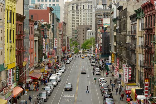 Chinatown in Manhattan New York