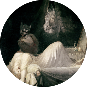 De nachtmerrie, 1790/91 (olieverf op doek)