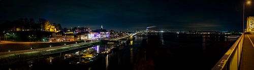 Panorama vanaf de Waalbrug