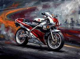 Honda NSR500 – Anklänge an die Geschwindigkeit von Jan Keteleer