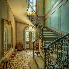 Stairs of loneliness by Lien Hilke