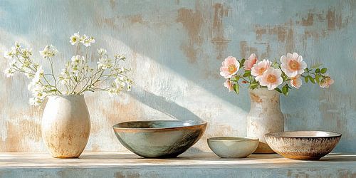 Weathered Splendor in Beige iv