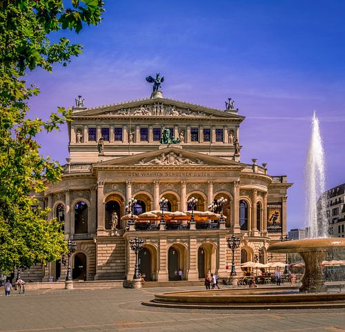 Old opera house in Frankfurt am Main