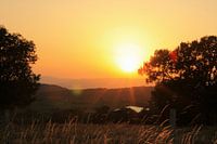 Zonsondergang Ardeche