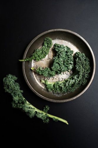 Photo print artistic kale
