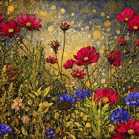 Inspiré par l'art de Gustav Klimt sur Frank Lavooij