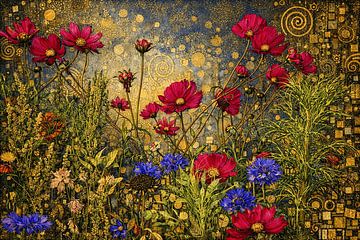 Geinspireerd door Gustav Klimt's art