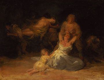 Geweld tegen twee vrouwen, Francisco de Goya