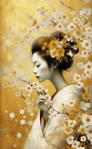 Geisha in Golden Summer