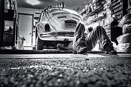 Zuhause ist "Wo die Sonne nicht scheint "Volkswagen Käfer