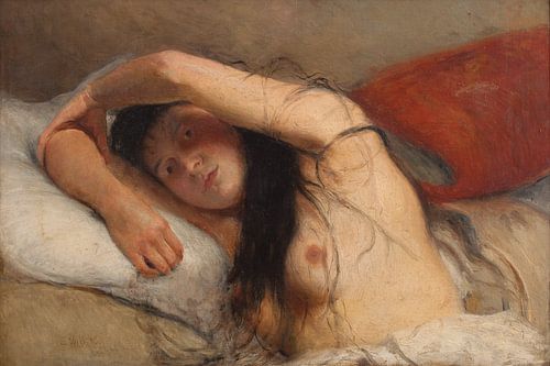 Eliseu Visconti, Buste van een vrouw, 1895