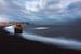 Island Reynisfjara Strand und Regenbogen von Jean Claude Castor