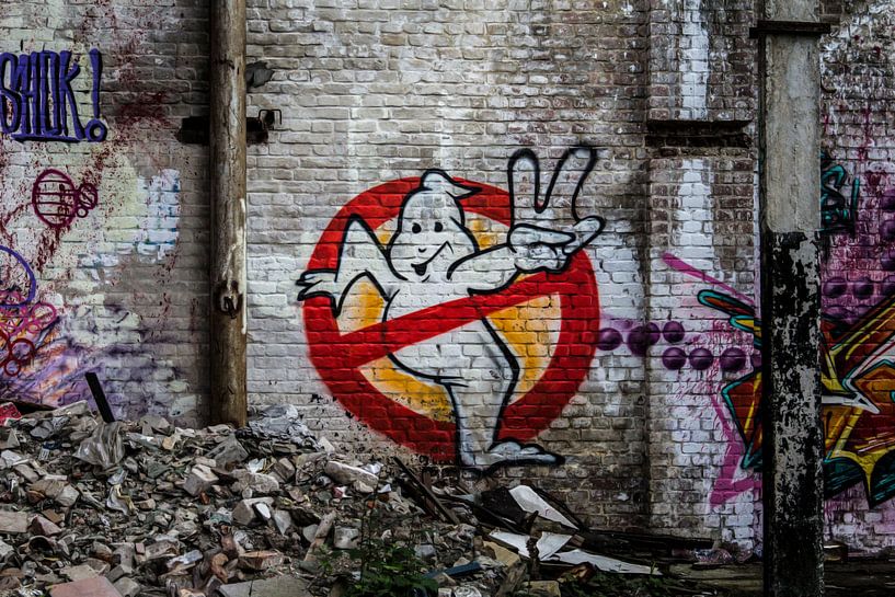 Geisterjäger Symbol - Graffiti von Petra Dreiling-Schewe