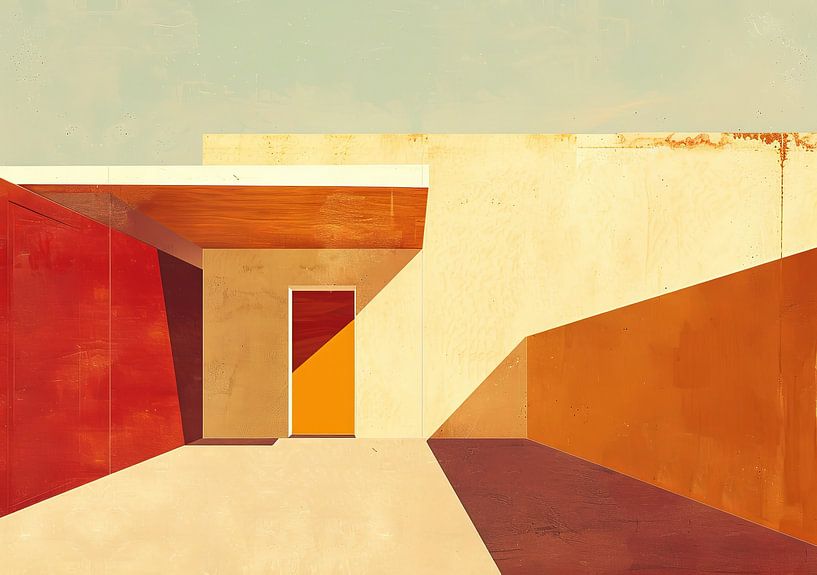 Bauhaus poster kunstdruk van Niklas Maximilian