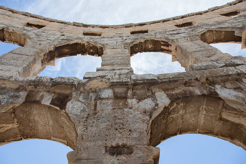 Arena à Pula en Croatie. par Leontien Adriaanse