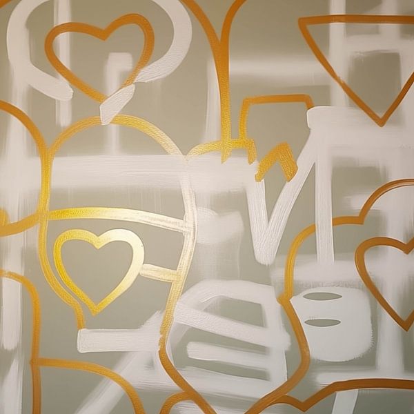 Love in Lines by Color Square